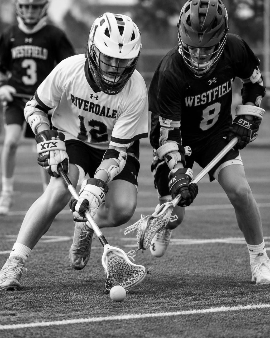 Lacrosse action